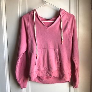 EUC pink J. Crew hoodie